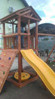 Детская игровая площадка Можга Спортивный городок 5 с горкой и скалодромом