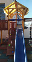 Детский игровой комплекс Савушка 15 с пластиковым скатом