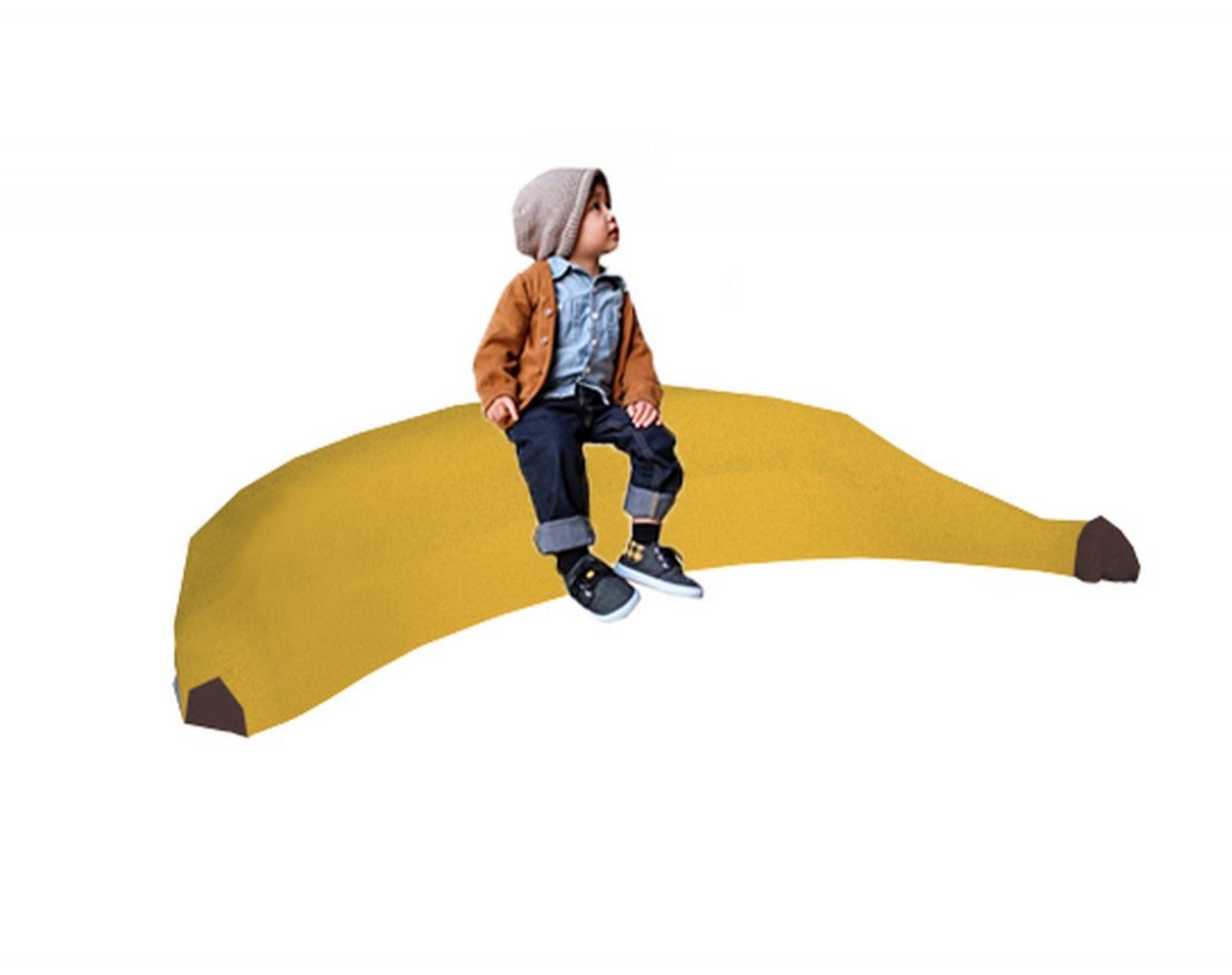Фигура из резиновой крошки Банан