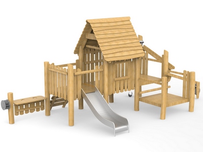Детская площадка для детского сада TORUDA Эко Мирт 5